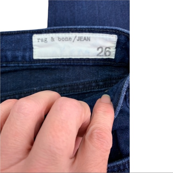 Rag & Bone Jean Capri size 26 indigo - Picture 4 of 6